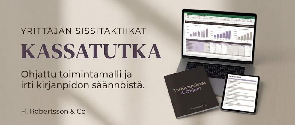 Yrittäjän sissitaktiikat: Kassatutka by H. Robertsson & Co